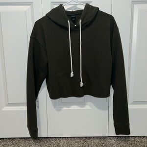 Target Cropped Hoodie